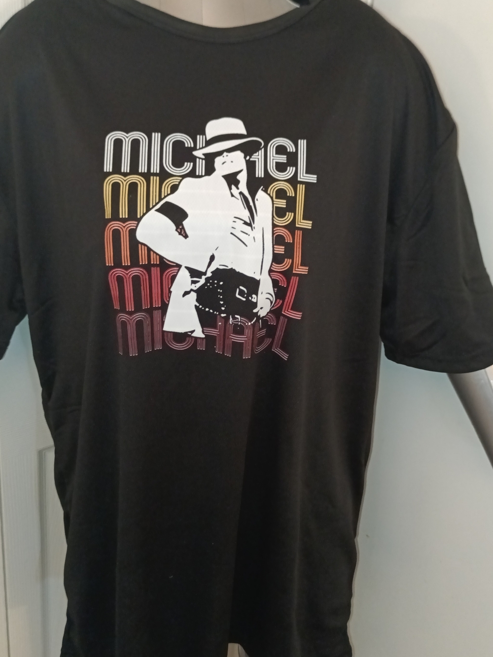 Michael Jackson Black Short Sleeve Tee 3XL New